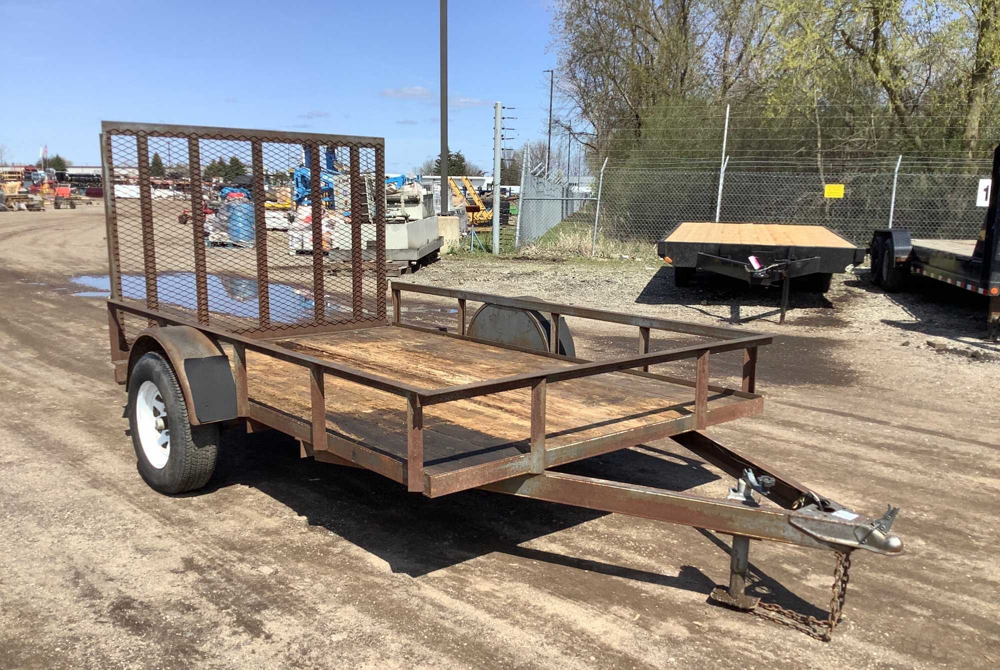 H&H Single Axle Utility Trailer