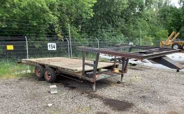 Tandem Axle Flatbed Trailer