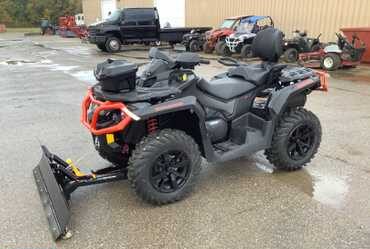 2020 Can-Am Outlander Max XT 1000R ATV with Plow