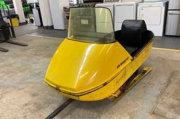 Bombardier Ski-Boose MKII Snowmobile Caboose with Pin Style Hitch