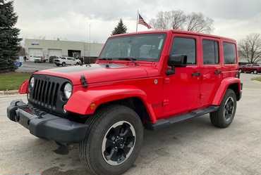 2014 Jeep Wrangler Unlimited Sahara 4WD Sport Utility 4-DR