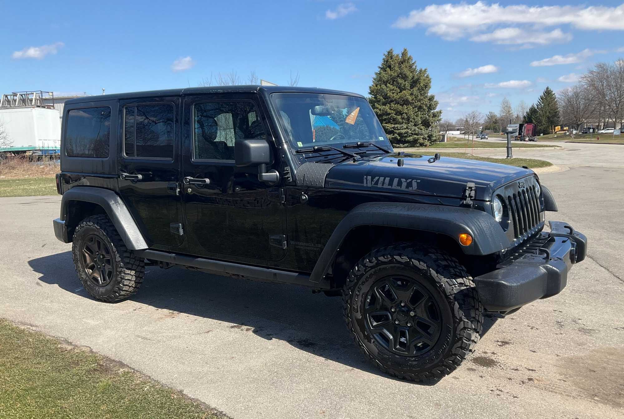 2017 Jeep Wrangler Unlimited Sport 4WD 4 Door SUV