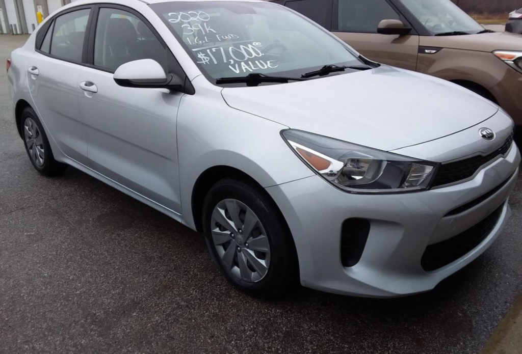 2020 Kia Rio S - Repo Finder