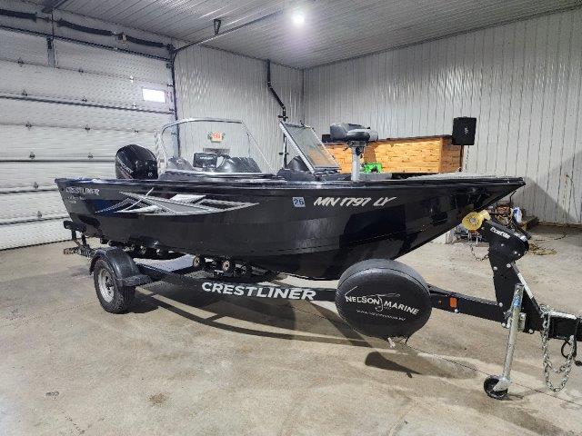 2018 Crestliner 1750 Super Hawk Platinum Edition Boat Package