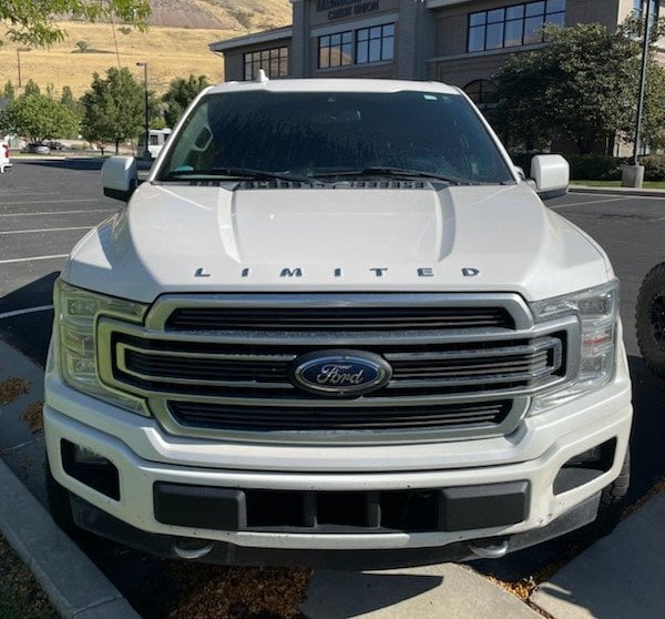 repossessed truck for sale by a local credit union or bank