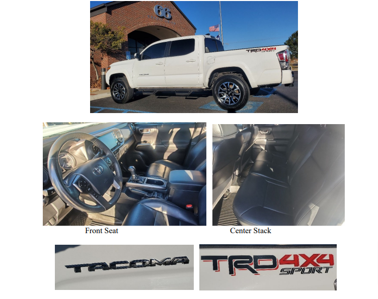 2022 TOYOTA TACOMA CREW CAB TRD SPORT